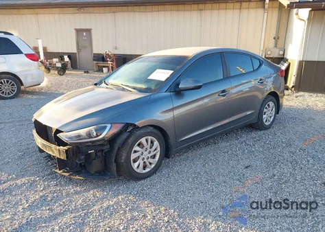 2018 Hyundai Elantra Se from USA, damaged, VIN 5NPD74LF5JH261293